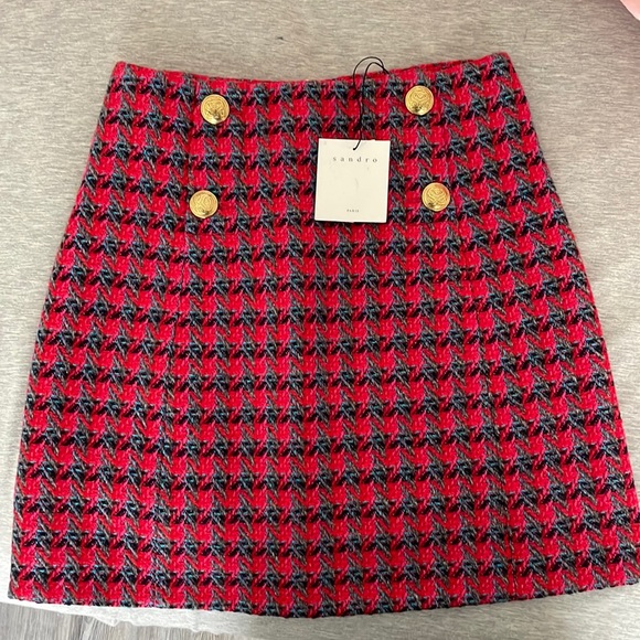 Sandro Dresses & Skirts - Sandro tweed skirt size 36/1/s